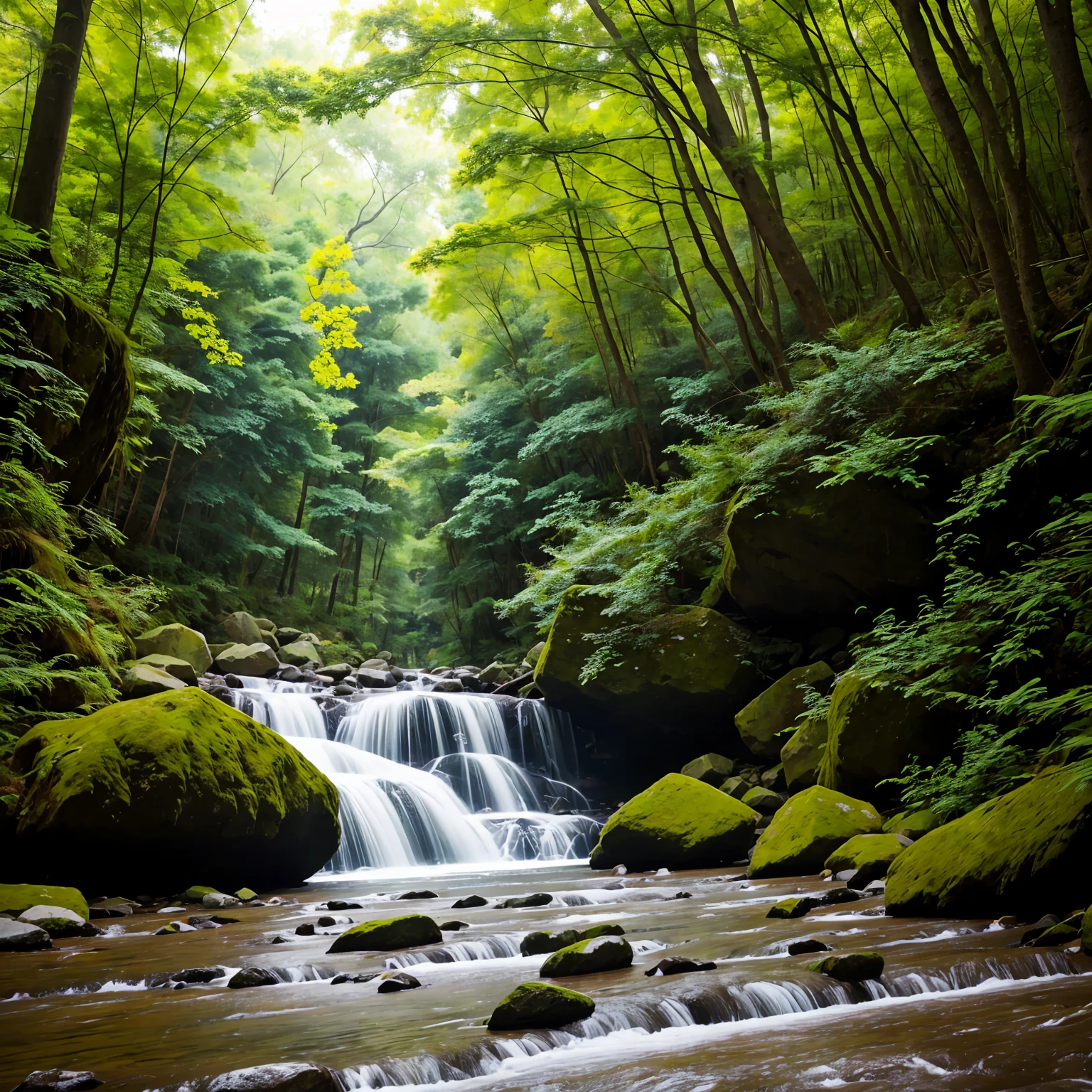 La nature qui peut être utilisée pour la méditation