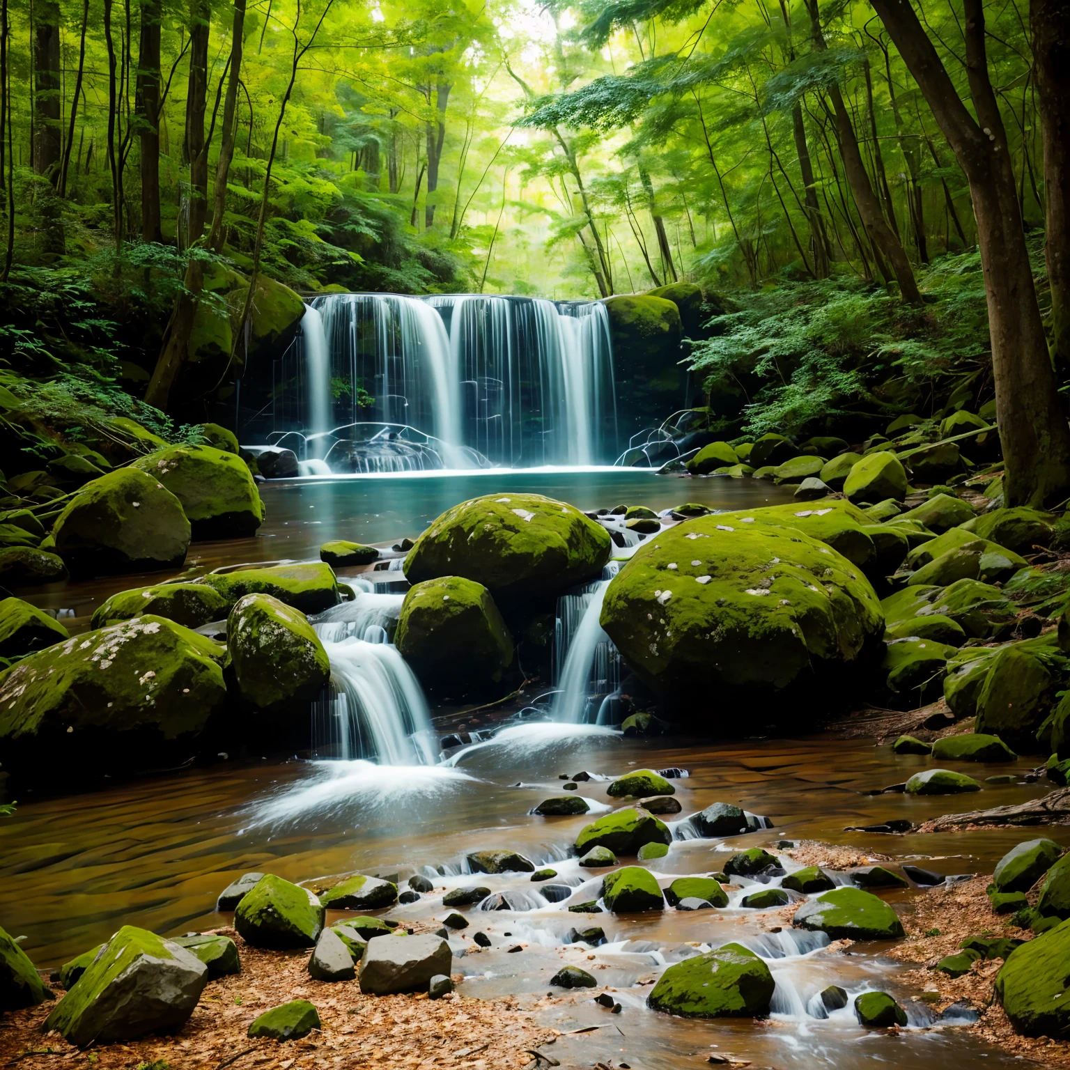 Naturaleza que se puede utilizar para la meditación.