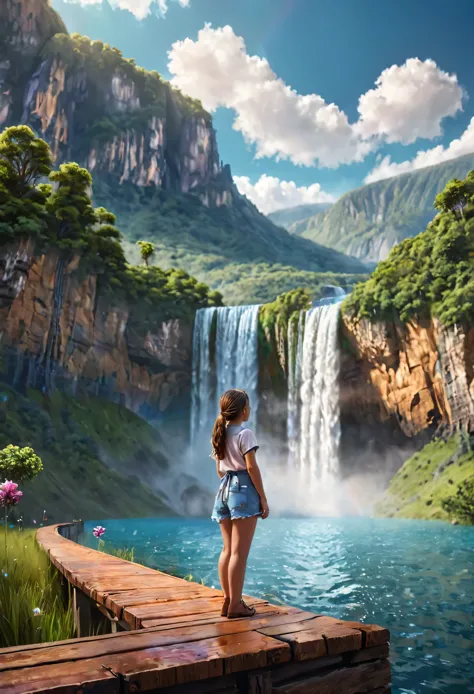 masterpiece, the highest quality, high quality, Very detailed CG unity 8k wallpaper, landscape, Outdoor, null, cloud, null, A cu...