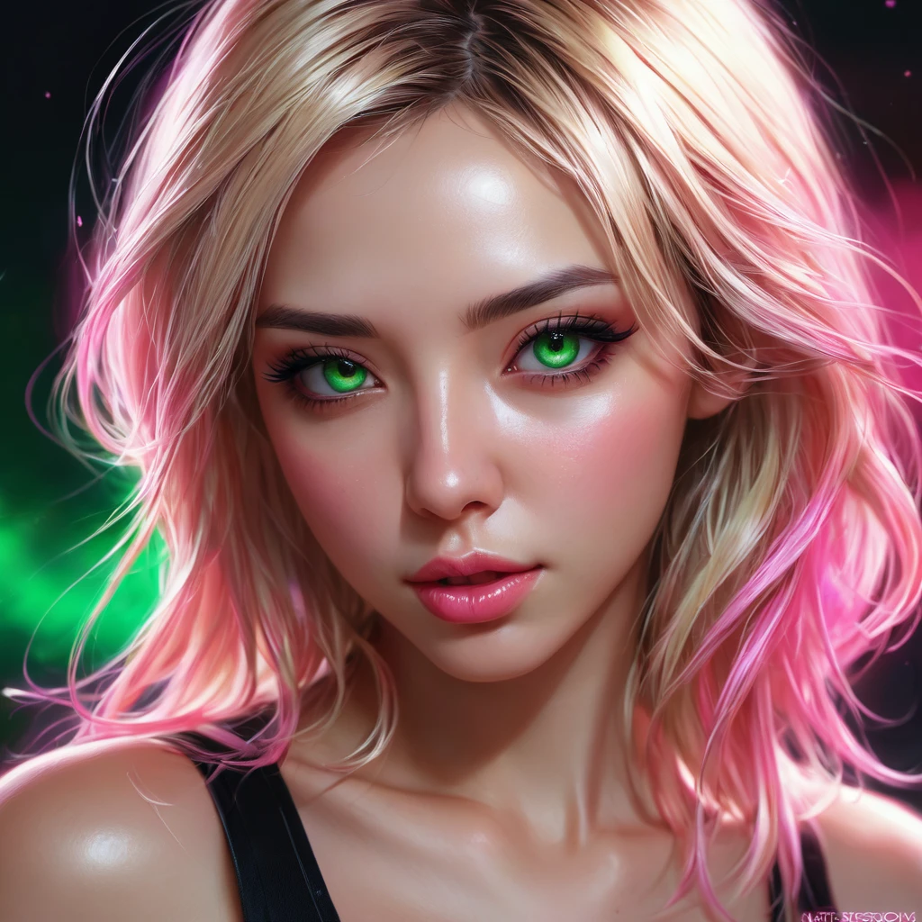 Oral rape of the woman blonde hair green eyes and pink batm and a black top, realistic art style, RossDraws portrait, Artgerm portrait, Anime realistic artstyle, 4K realistic digital art, 4K realistic digital art, 8K Artgerm Bokeh, DeviantArt Artstation CGScosiety, ArtGerm extremely detailed, made with anime painter studio, RossDraw digital painting, (cum on face:1.3), (cum on black top: 1.3)