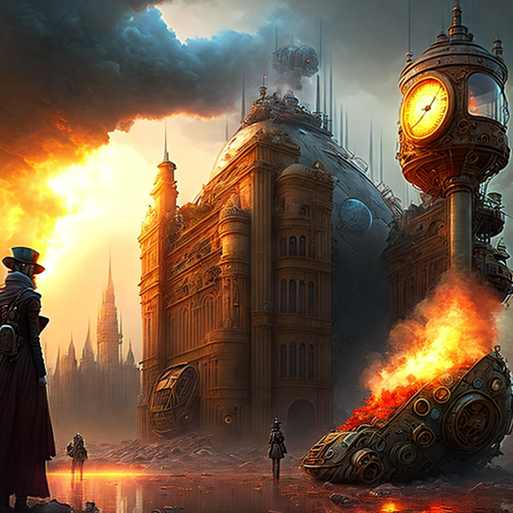 Apocalypse in the world of steampunk