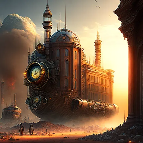 Apocalypse in the world of steampunk