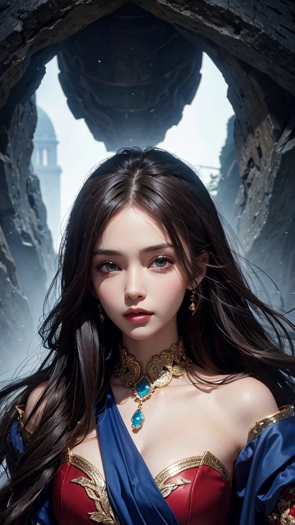 Super high quality beautiful woman&#39;s face, 19 years old, Soft light in a beautiful studio, vivid details, beautiful background, octane rendering, 8K, highest quality, masterpiece, An illustration, very determined and beautiful, very detailed, cg, unity , wallpaper, (realistic, photo-realistic: 1.37), wonderful, finely, highest quality, official art, very detailed cg 8K wallpaper, whole body, sitting、Vertical ribbed turtleneck sweater、big breasts、High waist black leather mini solid skirt、thin arms、thin legs、sexy