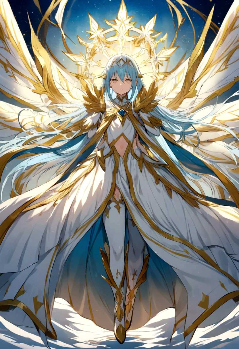 Rimuru tempest male in a majestic angelic god clothes and in infinite ...