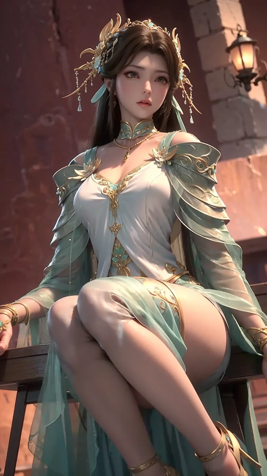 
Arad woman in a dress sitting on a throne, cute anime waifu in a nice dress, trending on cgstation, 8K high quality detailed art, anime barbie in white, highly detailed exquisite fanart, Extremely detailed Artgerm, the anime girl is crouching, Flowing magic robe, Beautiful and attractive anime woman, WLOP 和 Sakimichan