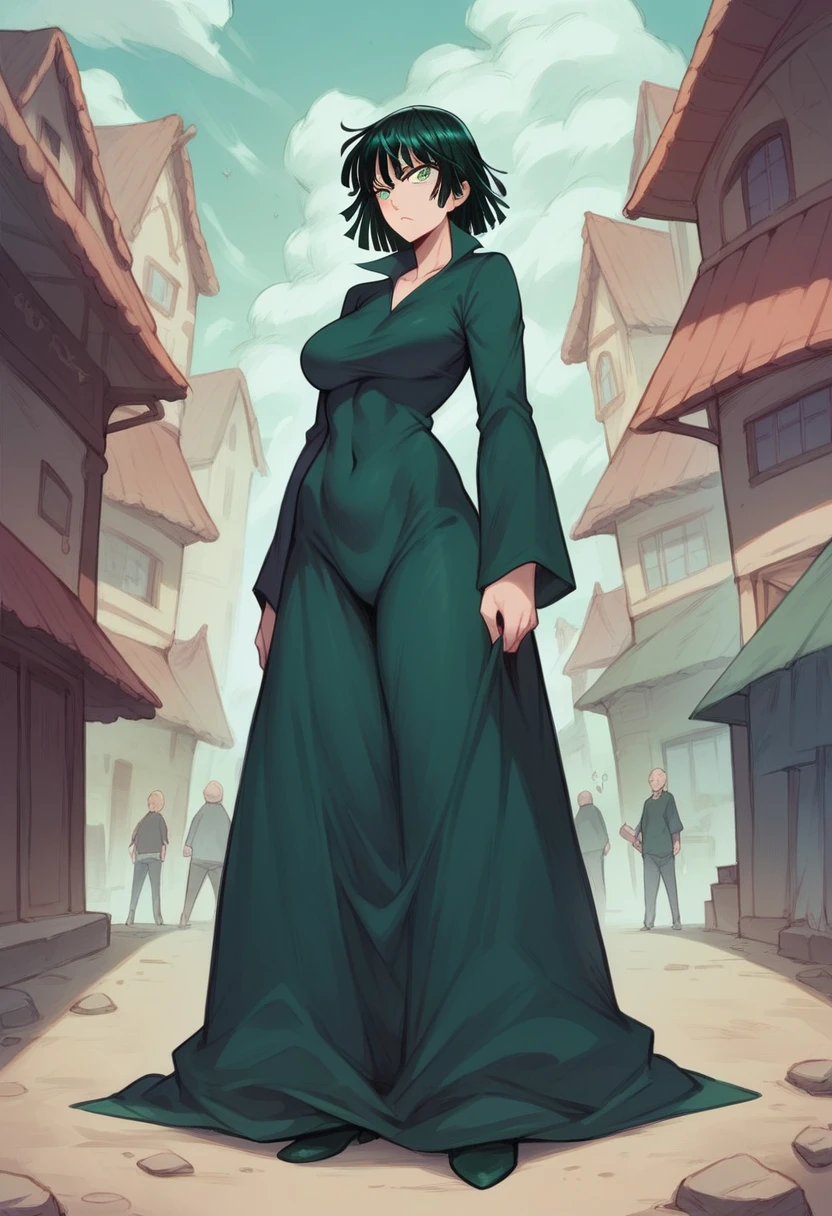 1womanl, fubuki(one punch man), big boobies, huge boobies, fully body