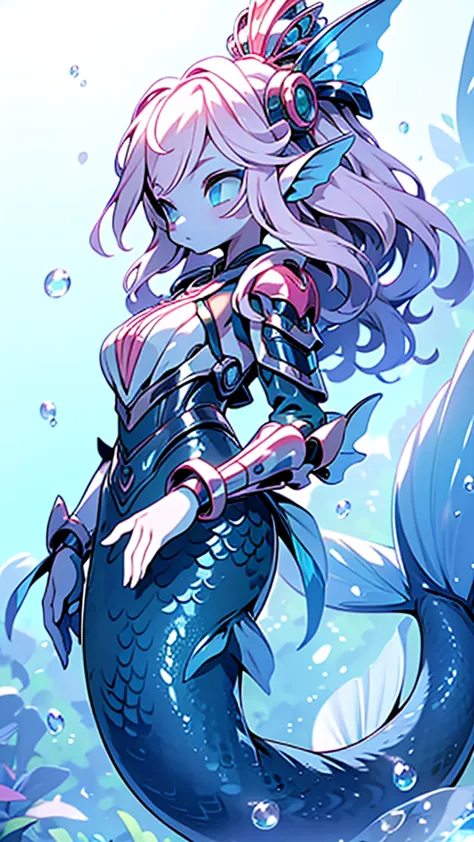 Mermaid，Mermaid，Mermaid女孩，Mermaid尾巴，Bodysuit style，Scale style，Underwater background，Underwater background，Seabed background，Cor...