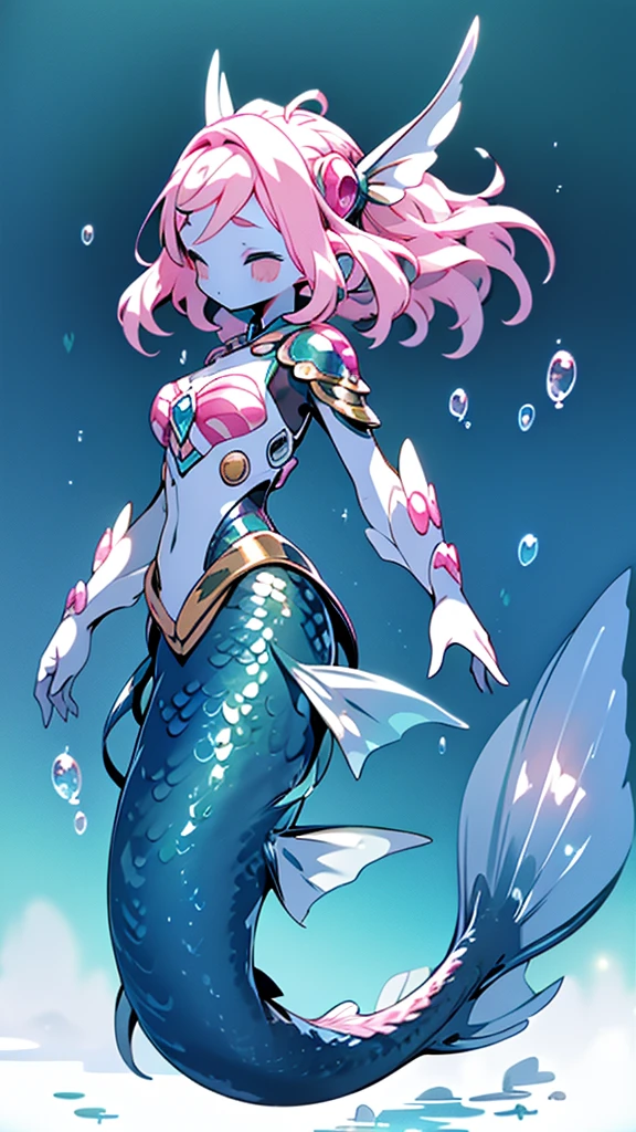 Mermaid，Mermaid，Mermaid Girl，Mermaid Tail，Bodysuit style，Scale style，Underwater background，Underwater background，Seabed background，Coral shells background，Background in sea water，Pink scales，Pink，fine，With fins on the bodye，Girl with fish tail，pink，Pink scales，cute，cute，cute，crown，Armor，Armor，pink，Pink scales，Close-up above the waist镜头，cute，beauty，Close-up above the waist镜头，Close-up above the waist，Upper body close-up，Giant fish tail