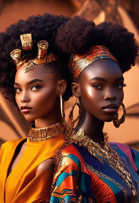 show different types ofvery modellike late teens young adultalmost fashion magazine cover looks models like african wakandan cou...