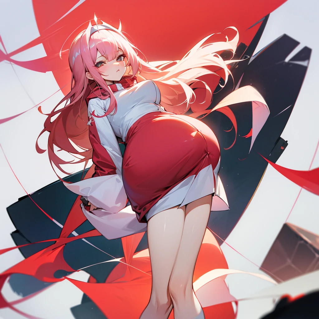 Zero two tall pregnant shows feet - SeaArt AI