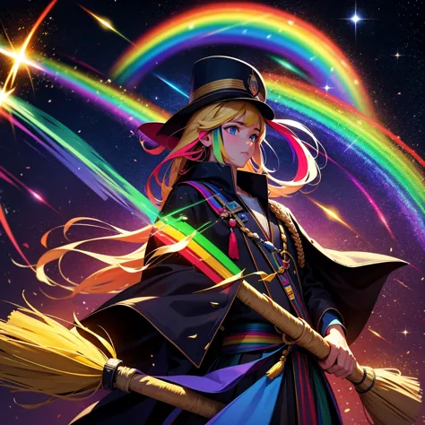 broom commander, galactic rainbow