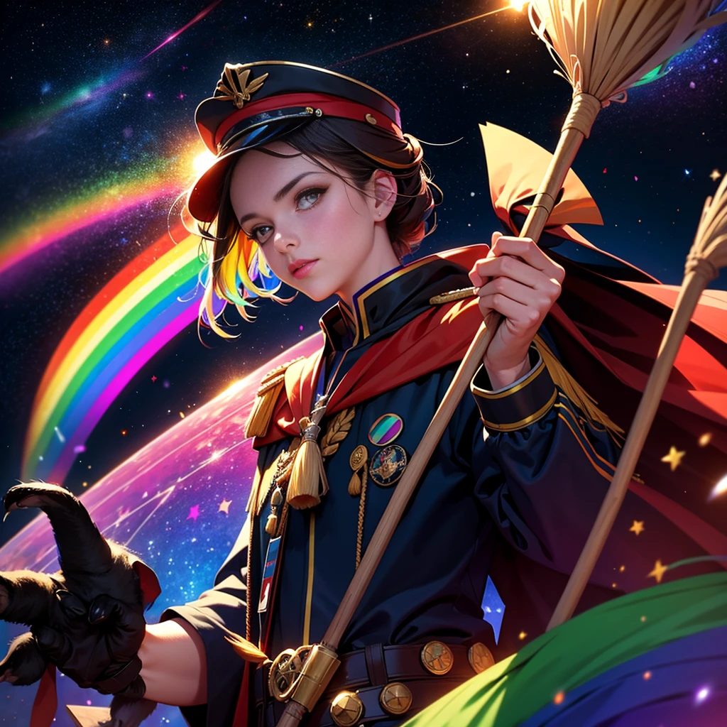 broom commander, galactic rainbow