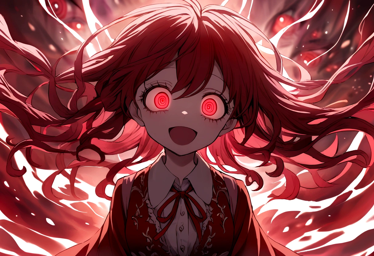 Too many Crazy eyes laughing Yandere Crazy anime girl. Looking - SeaArt AI