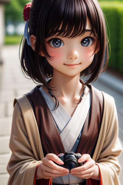 Detailed face, Cute face,Brown eyes, Great quality, masterpiece, High ResolutiOn top of that, One Girl, blush, (Captivating smile: 0.8), Star Student, chinese hanfu, hair accessory, necklace, jewelry, beauty, On top of that_body, Tyndall effect, Realistic, Shadow Room, Light Edge, Two-tOn top of thate Lighting, (Skin with attention to detail: 1.2), 8K Ultra HD, SLR, Soft Light, high quality, Volumetric lighting, snap shot, High ResolutiOn top of that, 4K, 8K, Background Blur, Real PersOn top of that