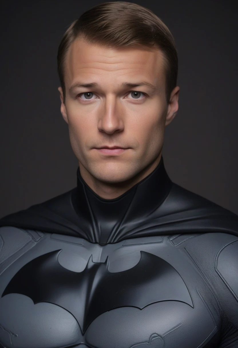 Glen Powell dans le rôle de Batman