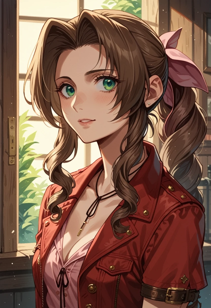 Aerith en Monje&#39;ropa、ahegao、Orinar con las bragas puestas、Sentado en una silla、Patizambo、Heracles、Se ve feliz、Enrolla uno&#39;s eyes、moco、babeando、llanto