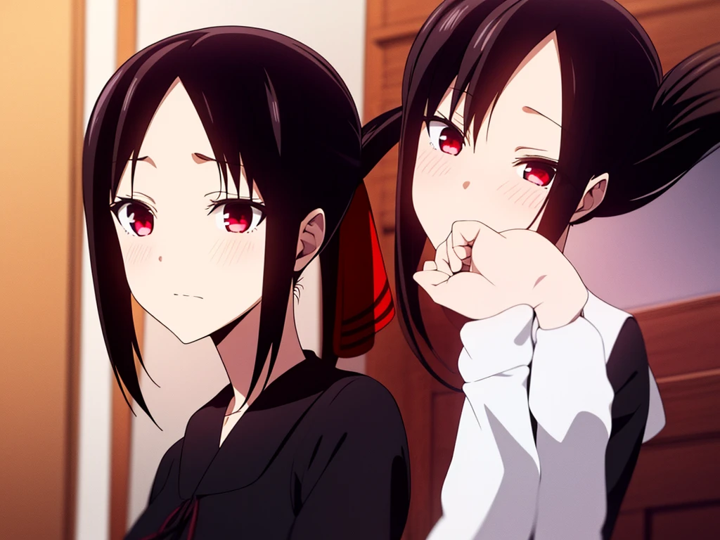 1 fille, Shinomiya Kaguya, L'hiver, crie gratuitement, cul montrant le  cul - SeaArt AI