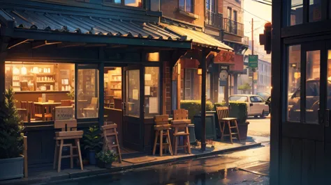 Cafe,detailed,超detailed,Warmth