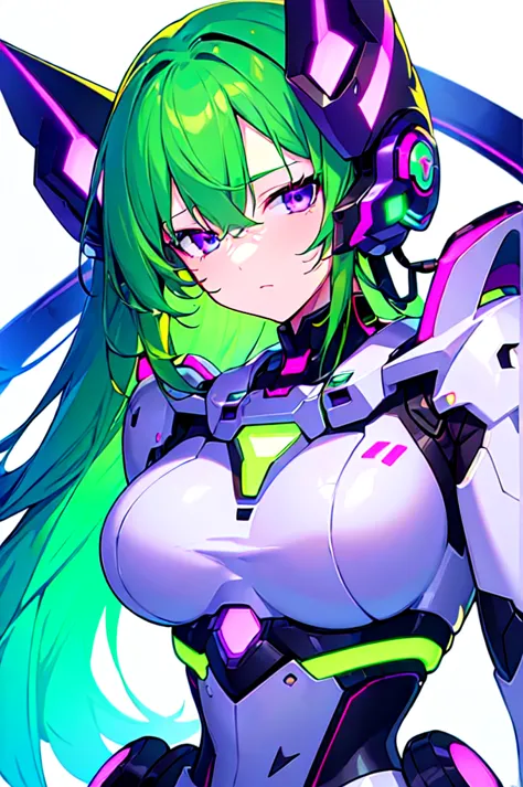 [(white background:1.5),::5], ((((masterpiece)))), high quality, ultra very high resolution, full color, (((solo))), ((mecha mus...