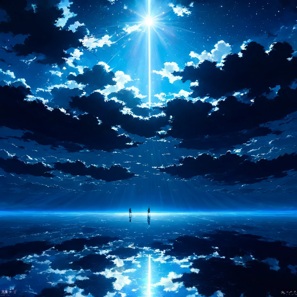 darkness, 暗darkness, Light, Ray, sky, Light line, God Secret, god holy, hope, relief, road, future, cloud, Night Sky, Star, moon, silhouette, contrast, dramatic, Fantasy, Beauty, Sucked in, god々Shii, awe, God Secret,beautiful Anime Scenery, Landscape painting, Beauty Digital Painting, andreas rocha, Beauty artwork illustration, Wonderful Shii Wallpaper, Raymond Han, Tall Beauty Painting, Studio Greeble Makoto Shinkai, Beauty Wallpaper, Anime Scenery