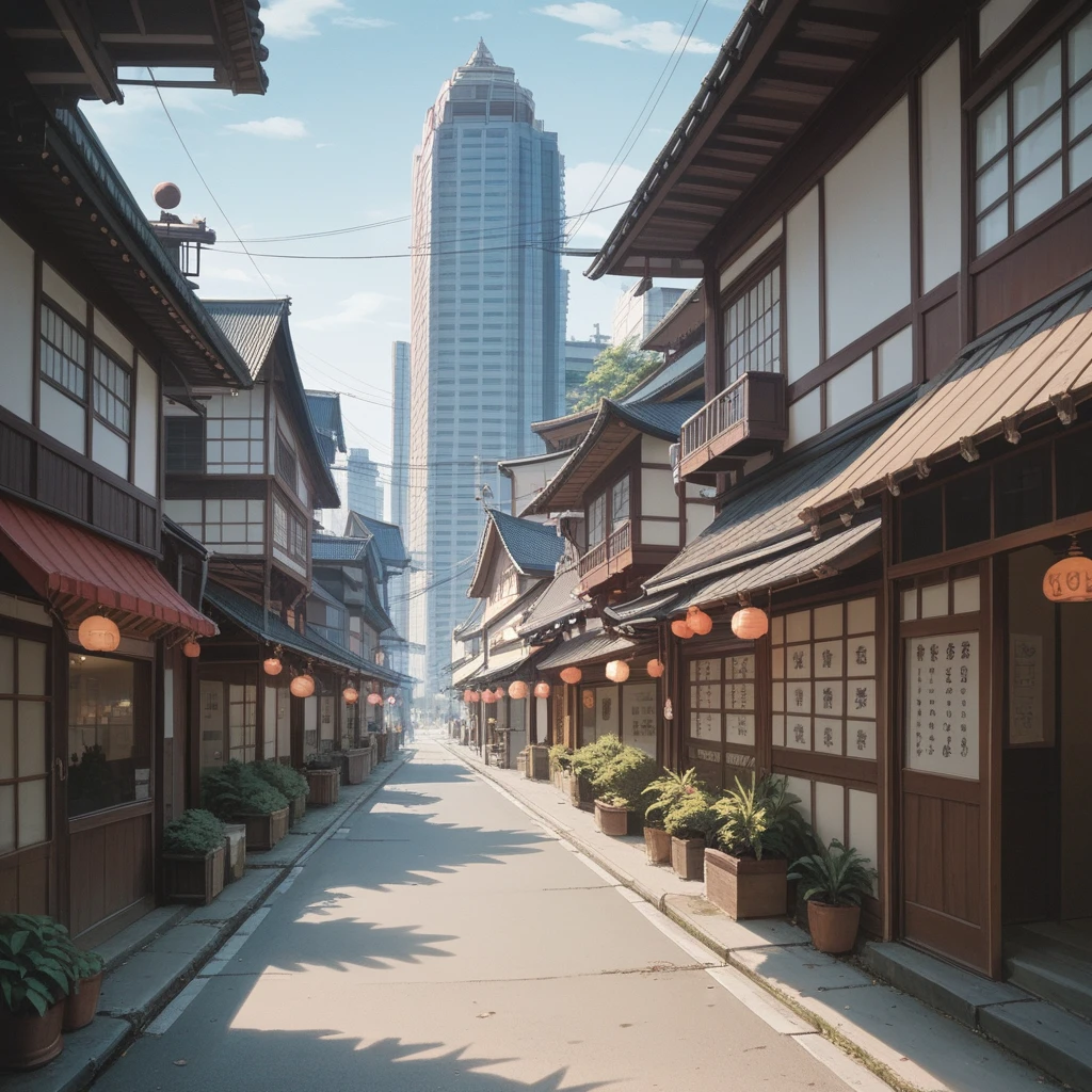 score_4_up, score_5_up, score_6_up, score_7_up, score_8_up, score_9,Realistic city background、Japanese Town、Rows of luxury buildings