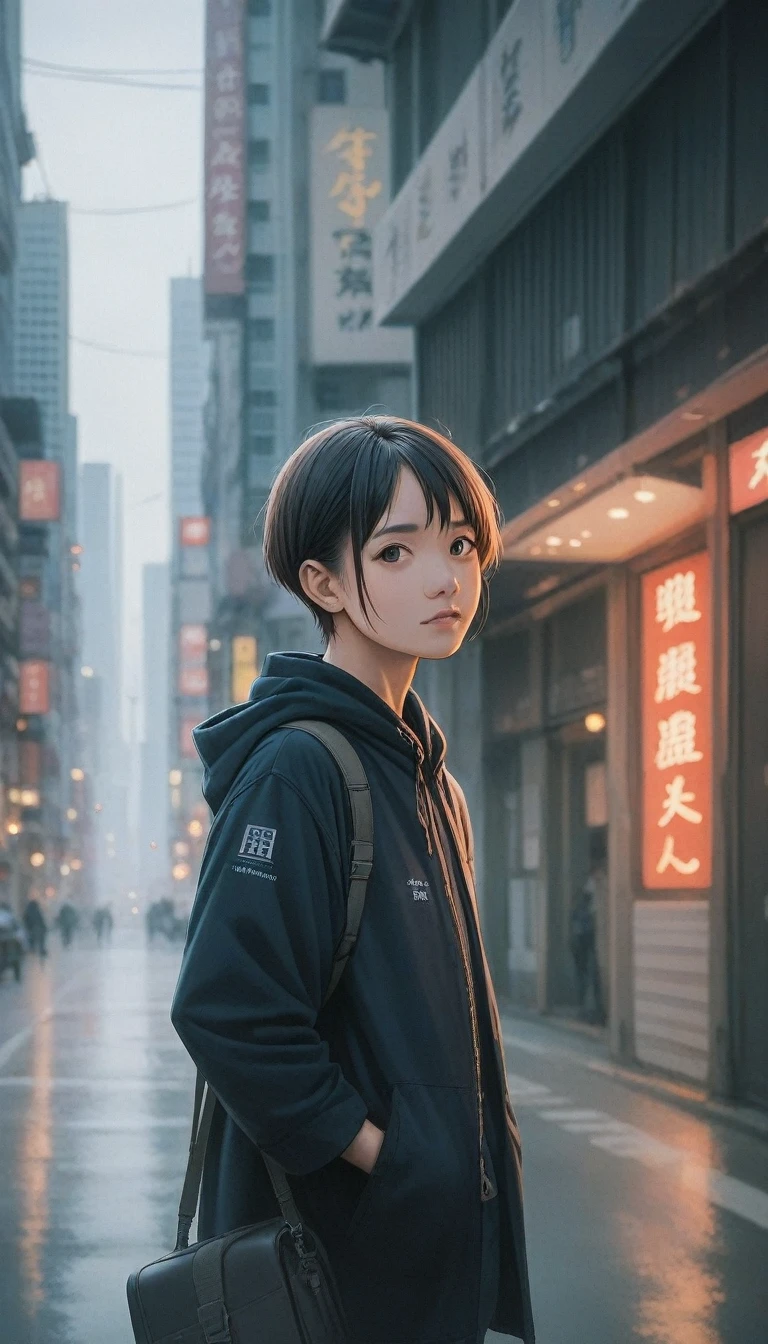 score_4_up, score_5_up, score_6_up, score_7_up, score_8_up, score_9,Realistic Japanese city background、City、Photos that look like they were taken with a high-performance camera、16K、