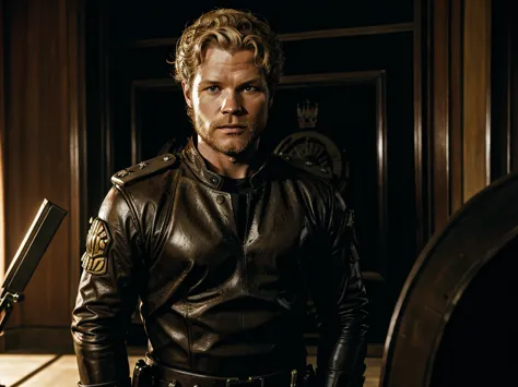 christopher egan as captain david shepherd ( tv series "kings " )