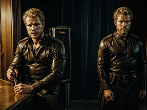 christopher egan as captain david shepherd ( tv series "kings " )