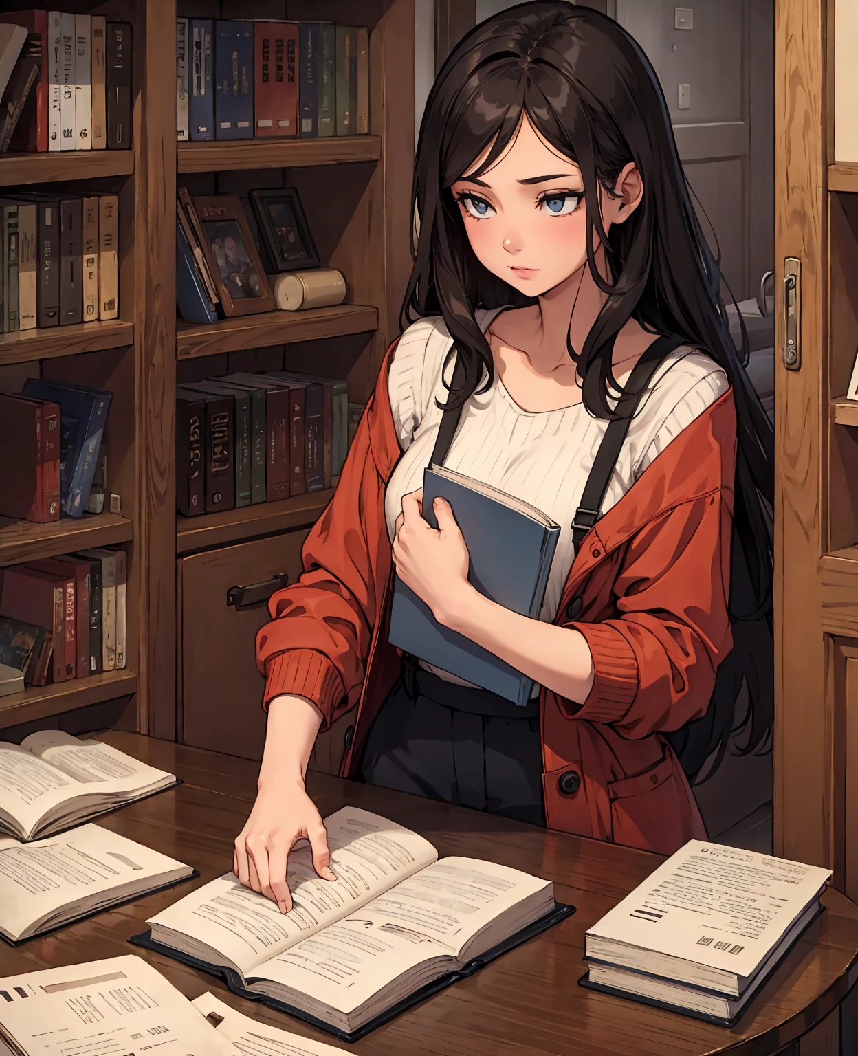 교과서 읽기, 아름다운 소녀  