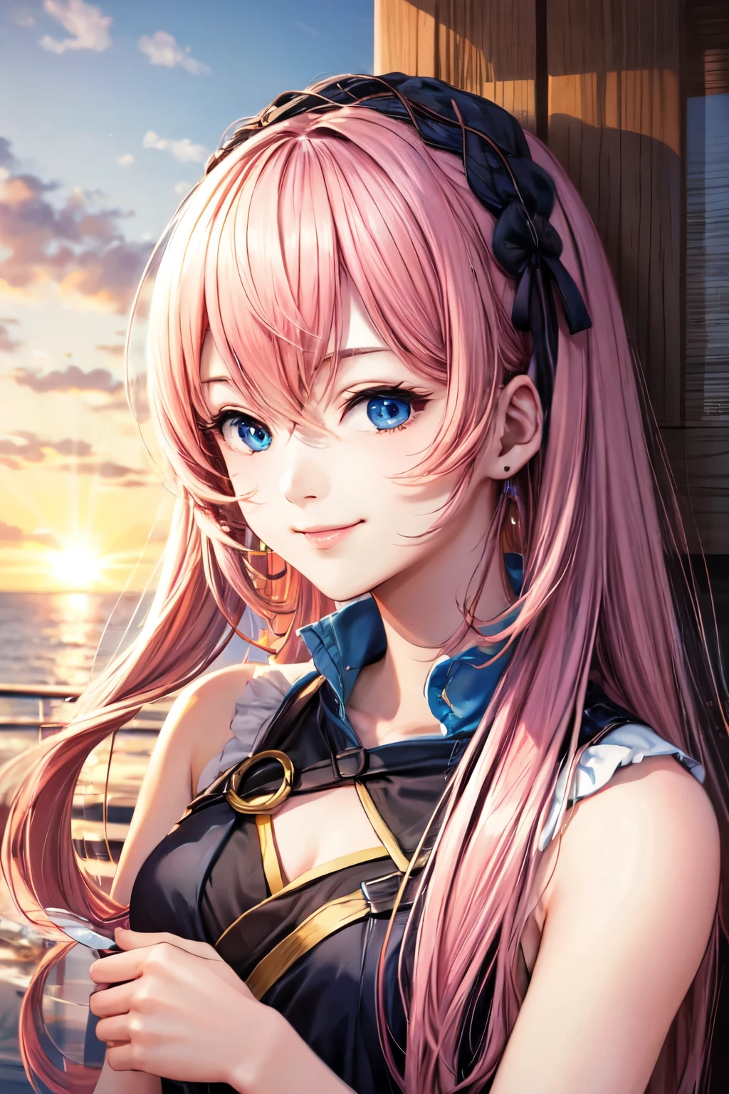 megurina luka, sorriso, Veja seus espectadores