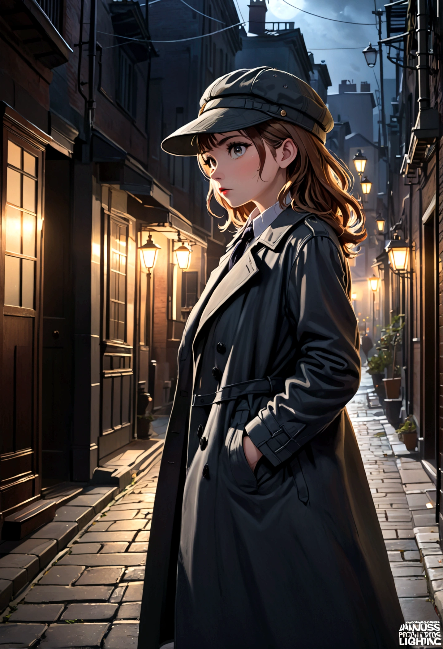 a Godzilla detective in a 1940s mystery film, walking down a dark alleyway on a dreary night, black trench coat, black felt hat, absurd fantasy, cinematic lighting, moody atmosphere, chiaroscuro lighting, rich textures, dramatic shadows, film noir style, gritty urban environment, detailed facial features, intense gaze, mystery and suspense, (best quality,4k,8k,highres,masterpiece:1.2),ultra-detailed,(realistic,photorealistic,photo-realistic:1.37)
