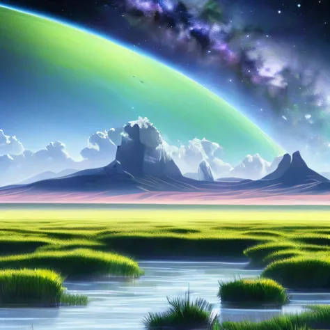 A vast alien landscape