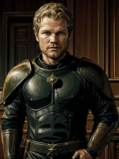 christopher egan as captain david shepherd ( tv series "kings " )