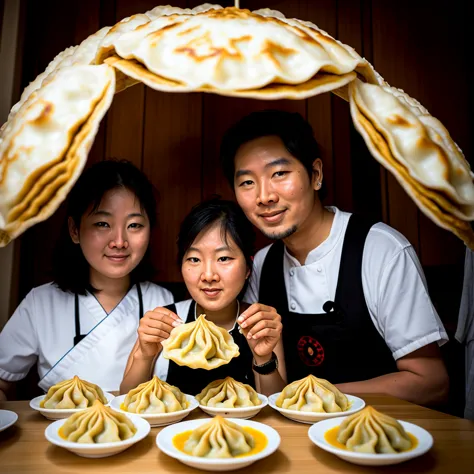 Extraterrestrial，Gyoza Star，Dumplings the size of a house