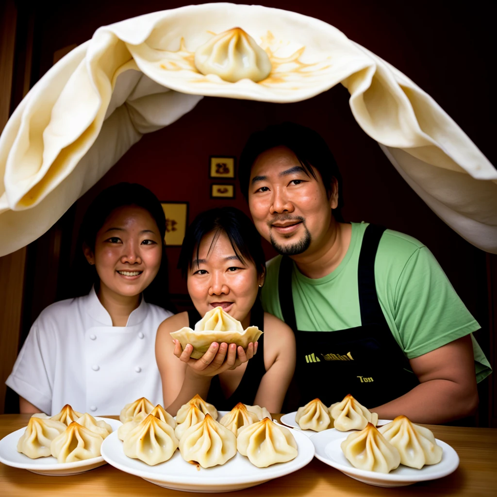 Extraterrestrial，Gyoza Star，Dumplings the size of a house