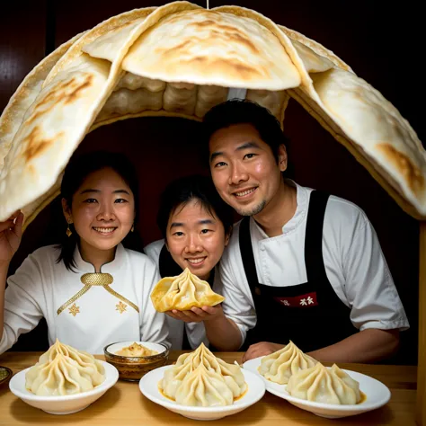Extraterrestrial，Gyoza Star，Dumplings the size of a house
