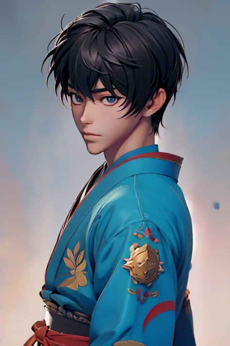 8K,High HD,higher rselutionHigh quality very anime semi realism japanese guy bishounen