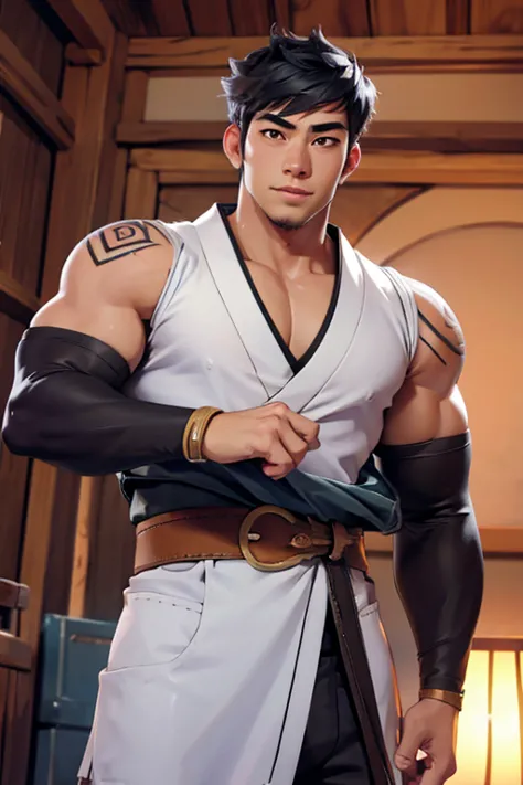 very japanese guys 8k,high hd,higher rselutionhigh quality very anime semi realism japanese guy bishounen muscular buffed