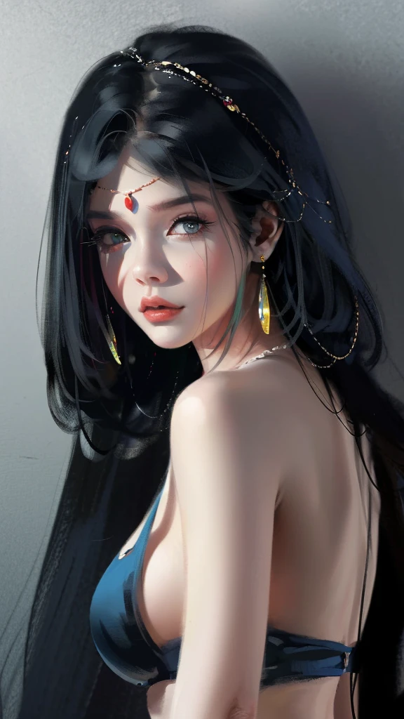 by Wlop,(Masterpiece),(Highest quality:1.4), (Highest Detailed:1.3), (8k very detailed CG unit wallpaper), **high detailed water color potrait, stunning body of savitha bhabhi,body like angela white, big bright eyes,  , glowing tattoos across chest and arms , pale skin ,adorned with eye-catching curves ,breathtaking beauty accentuated by their dazzlingly, dynamic pose, Glamorous,High Fantasy, Hyperrealism ensembles and hint of softness around her navel,depicted in an intricate and highly detailed, with elegant lighting and smooth focus, beautiful  colors, pencil sketches,  Amazing details, One character,photo Realistic,Beautiful composition,perfect female body, (Rendered in ultra-high definition, (UHD) resolution 8K:1.4), perfect beautiful body, nfsw
