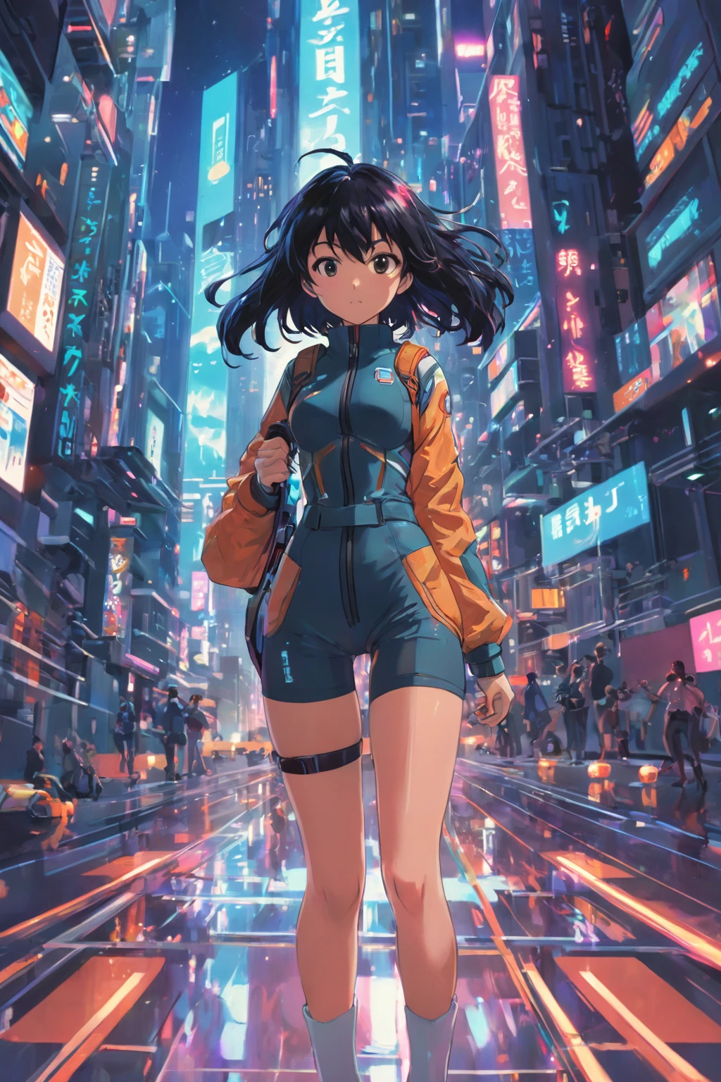 anime artwork futurist styled sci-fi styled (((Ultra-detailded, 8K, high resolution, work of art))),kkw-detailMe-v1.0,BossFight Diffusion,IBG,space-clony,space_styled,hacked technology,Science fiction,cyber punk,data flow,pixelated,futurist,,(((Text))),((Farbe)),(shadowing),fund,noise,hesitant,Gradient,detailded,out of frame,homely,error,illustration, water mark,(((illustration de anime de tinta limpa))),Studio Ghibli,makoto shinkai,Hayao Miyazaki,Audrey Kawasaki, futurist, technological, space themes, advanced civilizations, light  leaks, lens flares, lustrous, moderno, ultramodern, hightech, detailded,(((Text))),((Farbe)),(shadowing),fund,noise,hesitant,Gradient,detailded,out of frame,homely,error,illustration, water mark,(((vector graphic))),medium detail . anime styled, chave visual, Vibrant, studio anime,  highly detailded