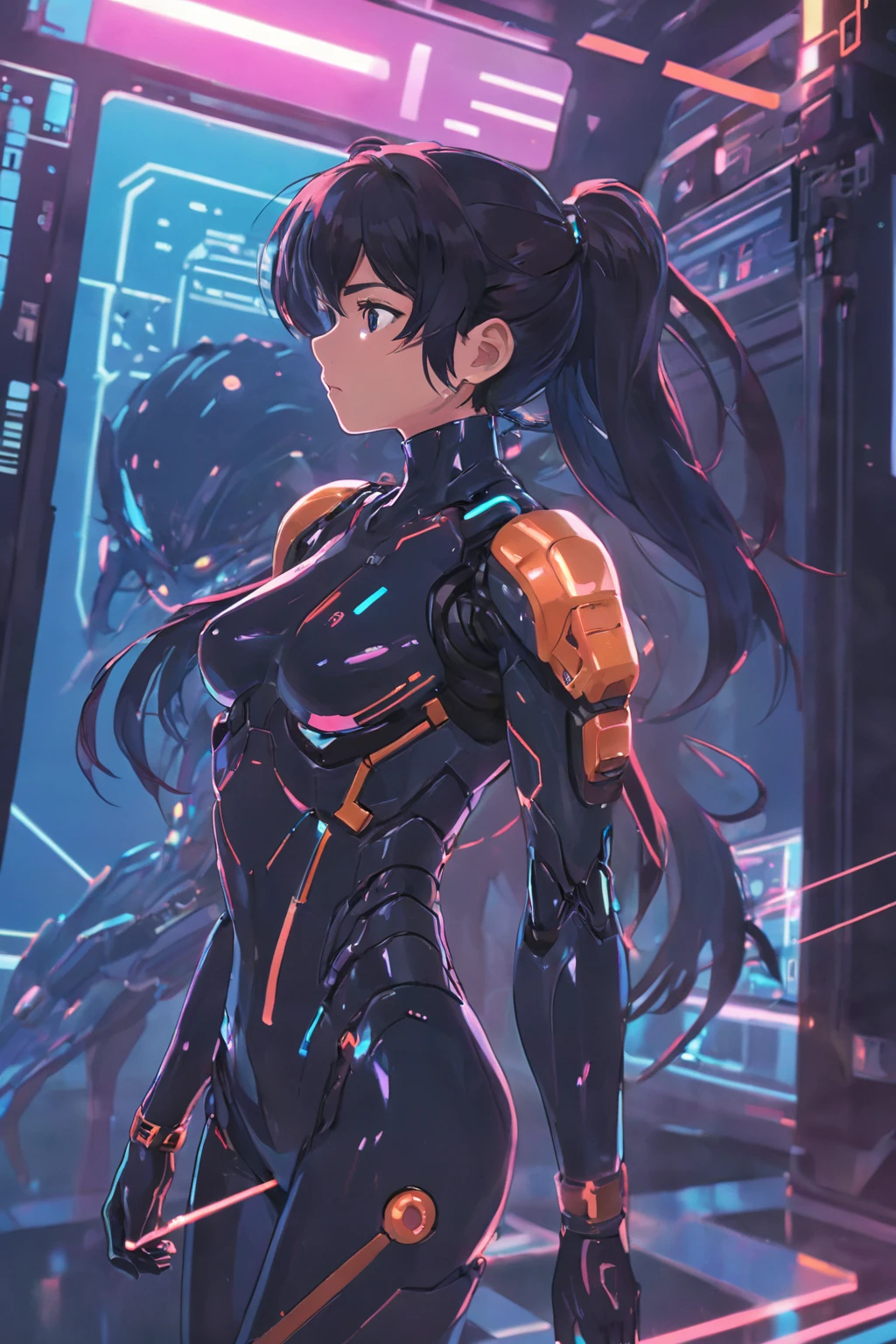 anime artwork futurist styled sci-fi styled (((Ultra-detailded, 8K, high resolution, work of art))),kkw-detailMe-v1.0,BossFight Diffusion,IBG,space-clony,space_styled,hacked technology,Science fiction,cyber punk,data flow,pixelated,futurist,,(((Text))),((Farbe)),(shadowing),fund,noise,hesitant,Gradient,detailded,out of frame,homely,error,illustration, water mark,(((illustration de anime de tinta limpa))),Studio Ghibli,makoto shinkai,Hayao Miyazaki,Audrey Kawasaki, futurist, technological, space themes, advanced civilizations, light  leaks, lens flares, lustrous, moderno, ultramodern, hightech, detailded,(((Text))),((Farbe)),(shadowing),fund,noise,hesitant,Gradient,detailded,out of frame,homely,error,illustration, water mark,(((vector graphic))),medium detail . anime styled, chave visual, Vibrant, studio anime,  highly detailded