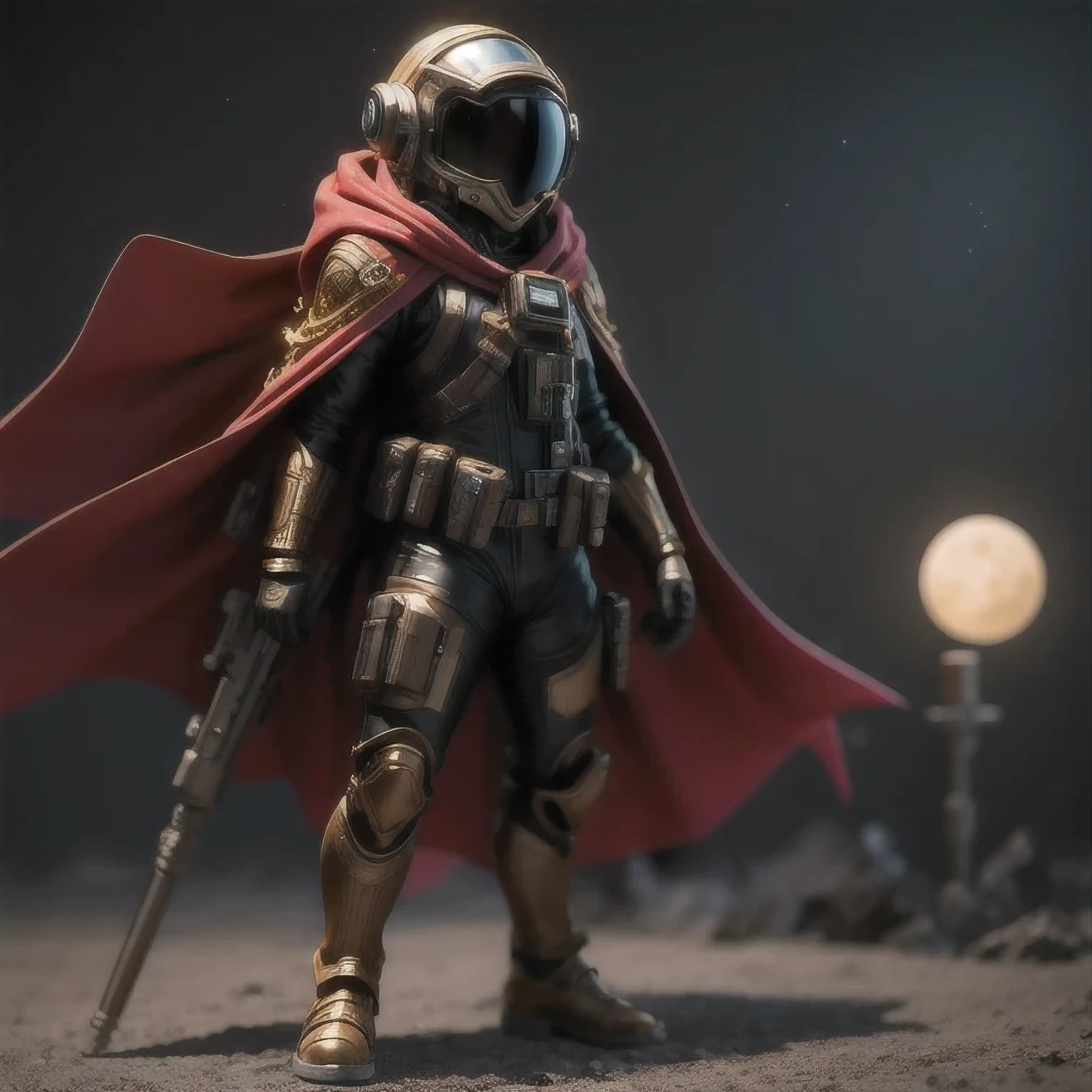 arafed alien avec une cape et des lunettes debout dans une pose, personnage de science-fiction, personnage de science-fiction, personnage de science-fiction render, rendu des rayons de lune, 3 d rendu des personnages, personnage fantastique hyper détaillé, personnage de science-fiction dystopique, art du personnage de rendu 3D 8 k, rendu des personnages, petit personnage. moteur irréel 5, Oeuvre de concept de personnage 3D, 1 cape, seulement