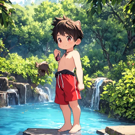 

name: Hiroki Idade: 10 years

Physical Description: Hiroki is a small and adorable little boy, with messy brown hair and large...