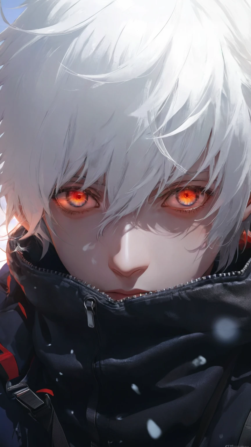 A close-up of a person wearing a jacket and a backpack, trending at CG Station, tall anime boy with blue eyes, manga cover style, trending on CG Station, shigenori soejima illustration, official art book, CG Station, Nagisa Kaworu, Detailed anime character art, a nervous teenage killer, anime cover, anime key images., anime key art...A close-up of a person wearing a jacket and a backpack, poster art by Ei-Q, pixiv, neoism, trending at CG Station, tall anime boy with blue eyes, trending on CG Station, manga cover style, shigenori soejima illustration, official art book, CG Station, Nagisa Kaworu, Detailed anime character art