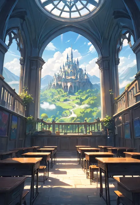 Fantasy　School　Overlooking