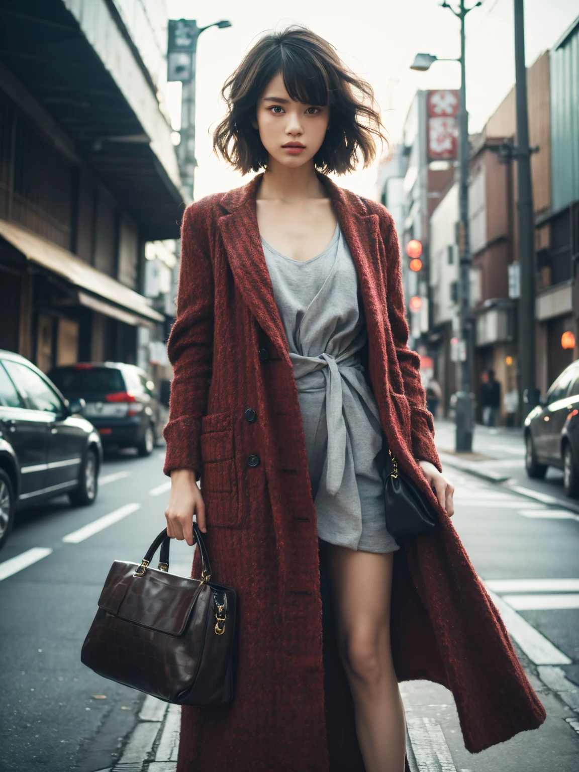 東京、通り、ファッションスナップ、本物、スナップショット、スタイリッシュ、ファッションモデル、型破りなファッション、過激なファッション、