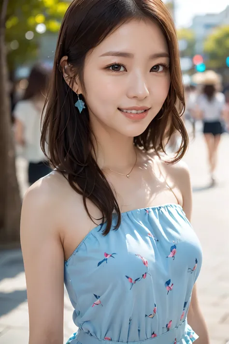 (1girl), (20yo), (she is neat university student), 
BREAK 
(hairstyle : half-up-do), (hair accessory : Large barrette):1.2,
(hap...