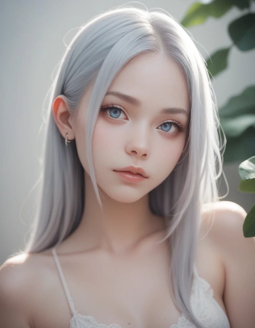 silver hair