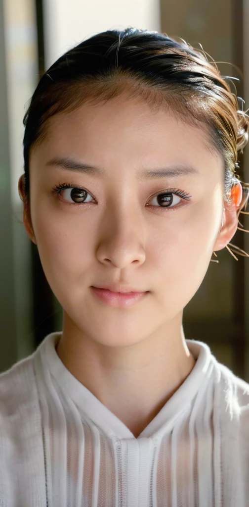 (4K, Foto CRU,  melhor qualidade, alta resolução:1.1), (realista, photo-realista:1.2),  Emi Takei,
1 garota, Sozinho,   Foco ocular, Embaçado, (olhos detalhados:1.3), (tez fina:1.3), lábios entreabertos,    cílios longos,  ( visualizador de frente, Olhando para o visualizador:1.5), F/1.2,