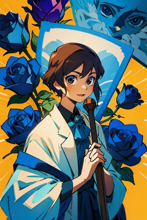 blue rose